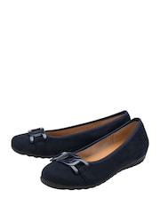 Lotus Blue Flat Slip-On Shoes - Image 2 of 4