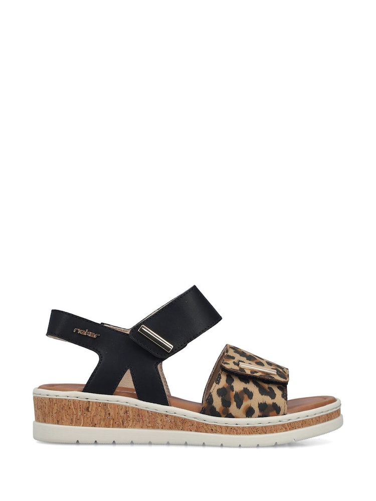 Rieker Black Sandals - Image 2 of 6 Rieker Black Sandals - Image 2 of 6