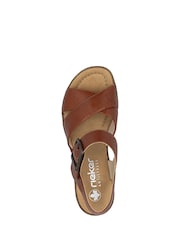 Rieker Brown Sandals - Image 6 of 7