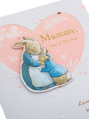 Hallmark Pink Mother's Day Card For Mummy Peter Rabbit Design - Image 3 of 4