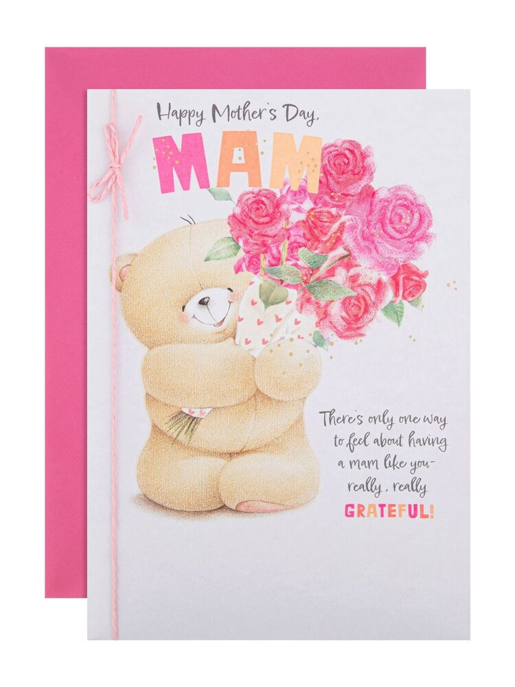 Hallmark Pink Mother's Day Card For Mam Forever Friends Design - Image 2 of 4