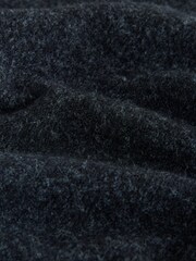 Charcoal Grey Relaxed Fit Cosy Cardigan With Wool - Image 3 of 3