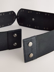 Black Wide Studded Corset Belt - Image 7 of 7
