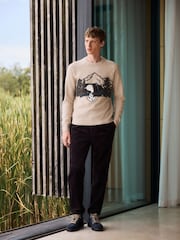 Neutrale Farbe - Snoopy Christmas Jumper - Bild 2 von 9