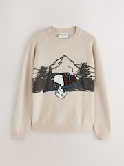 Neutrale Farbe - Snoopy Christmas Jumper - Bild 6 von 9