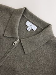 Stone N. Premium Zip Up Ultrasoft Knitted Jacket - Image 11 of 13