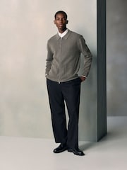 Stone N. Premium Zip Up Ultrasoft Knitted Jacket - Image 4 of 13