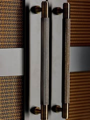 Pushka Home Antique Knurled Cabinet Bar Handle - Image 3 of 5