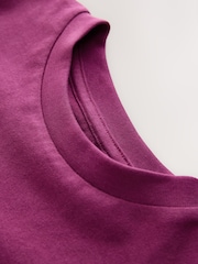 Burgundy Coffee Oversized Graphic T-Shirt (3-16yrs) - Image 4 of 4