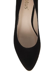 Lotus Black Wedge Slip-On Shoes - Image 4 of 4