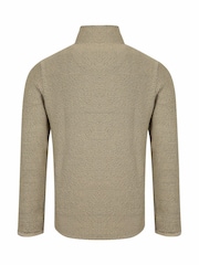 Weird Fish Purple Cruiser Quarter Zip Macaroni Sweater - Image 7 of 7