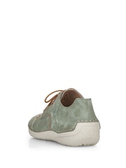 Rieker צבע ירוק נעליים עם שרוכים - תמונה 4 מתוך 6