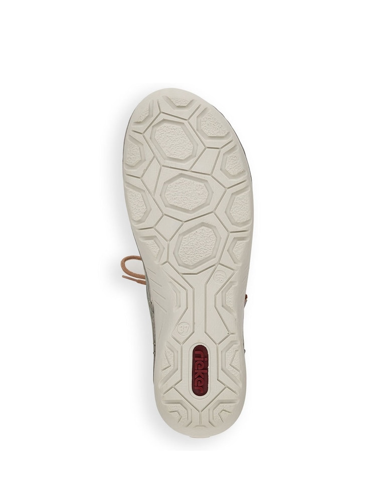 Rieker צבע ירוק נעליים עם שרוכים - תמונה 6 מתוך 6