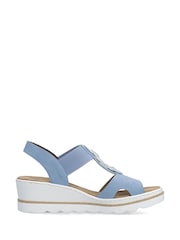 Rieker Blue Sandals - Image 2 of 7