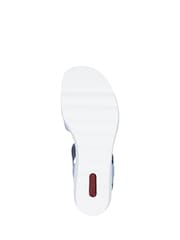 Rieker Blue Sandals - Image 5 of 7