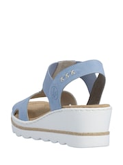 Rieker Blue Sandals - Image 6 of 7