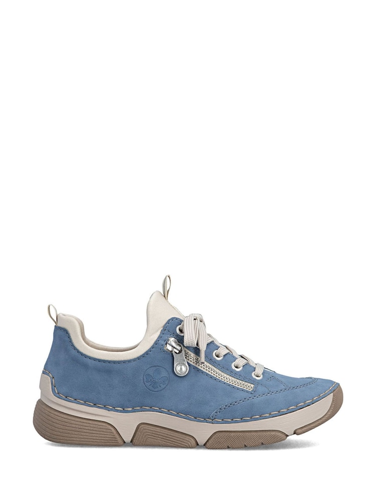Rieker Elasticated Blue Shoes - Image 2 of 7