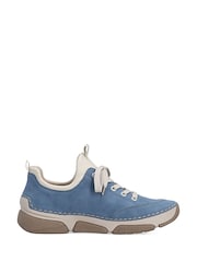 Rieker Elasticated Blue Shoes - Image 3 of 7