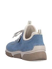 Rieker Elasticated Blue Shoes - Image 5 of 7