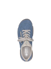 Rieker Elasticated Blue Shoes - Image 6 of 7