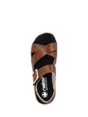 Rieker Brown Sandals - Image 4 of 7