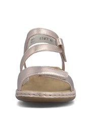 Rieker סנדלים באפקט מטאלי - תמונה 4 מתוך 7