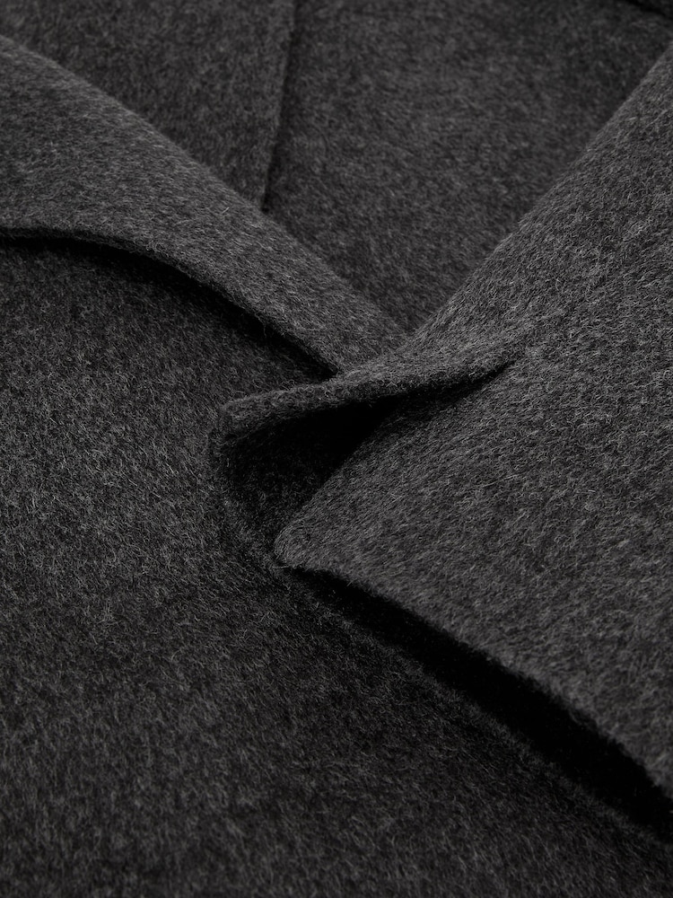 Ածխագույն մոխրագույն - Reiss Marlowe Wool-Blend Double-Breasted Blind-Seam Coat - Պատկեր 12 12-ից Ածխագույն մոխրագույն - Reiss Marlowe Wool-Blend Double-Breasted Blind-Seam Coat - Պատկեր 12 12-ից