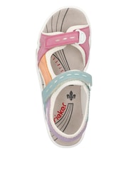 Rieker בצבע ורוד סנדלים - תמונה 9 מתוך 10