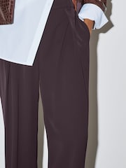 Port Elastic Back Wide Leg Trousers - Image 4 of 8