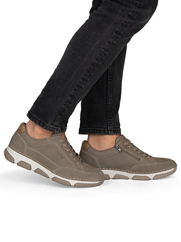 Rieker Braune Schuhe mit Reißverschluss - Bild 1 von 7