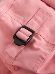 Superdry Rose Pink Everest Padded Bomber Coat - Image 15 of 16