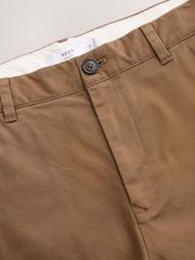 Tan Brown Slim Fit Cotton Rich Stretch Chinos - Image 9 of 10