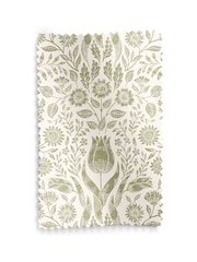 Laura Ashley Olive Ashstead Damask Made to Measure Roman Blind - Image 6 of 6