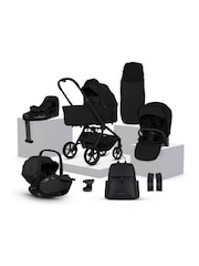 Silver Cross Onyx Breez Stroller Infant Carrier Bundle - Image 1 of 6
