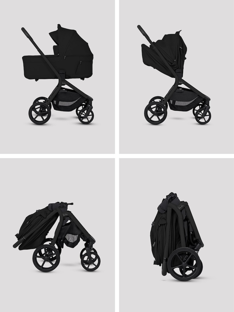 Silver Cross Onyx Breez Stroller Infant Carrier Bundle - Image 2 of 6 Silver Cross Onyx Breez Stroller Infant Carrier Bundle - Image 2 of 6