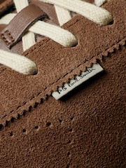 PS Paul Smith Brown Suede Trainers - Image 5 of 10