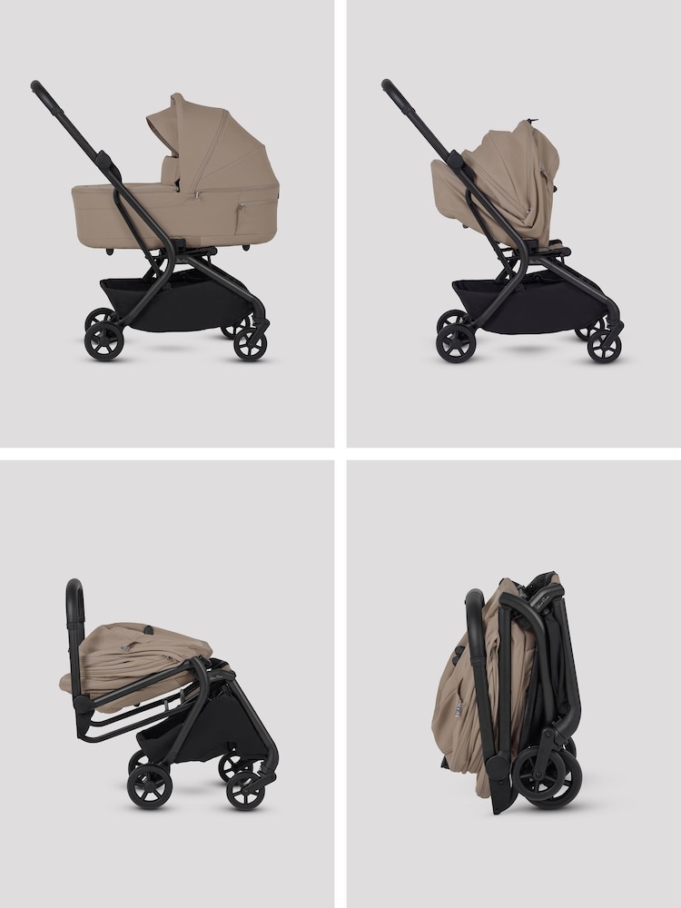 Silver Cross Champagne Nia Compact Travel Stroller with Carrycot - Image 6 of 6