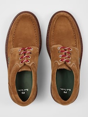 PS Paul Smith Brown Rooster Lace Up Contrast Boat Shoes - Image 4 of 5