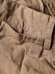 PS Paul Smith Natural Double Pleat Relaxed Fit Trousers - Image 10 of 13