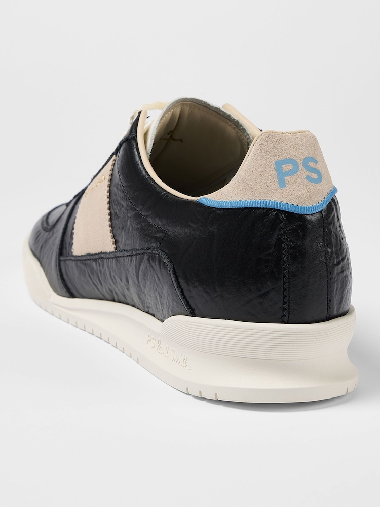 PS Paul Smith Black Contrast Panel Leather Trainers - Image 10 of 10 PS Paul Smith Black Contrast Panel Leather Trainers - Image 10 of 10