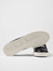 PS Paul Smith Black Contrast Panel Leather Trainers - Image 3 of 10