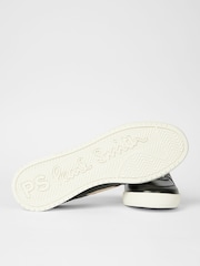 PS Paul Smith Black Contrast Panel Leather Trainers - Image 5 of 10
