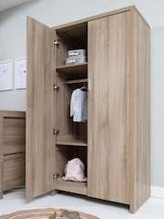 Tutti Bambini Oak Modena Nursery Wardrobe - Image 2 of 3