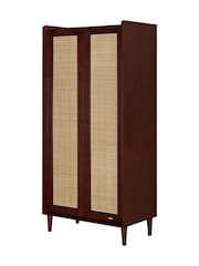 Tutti Bambini Warm Walnut Japandi Nursery Wardrobe - Image 3 of 4