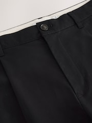 Svart - Løpspasning - Bomullsrike stretch-chinos - Bilde 8 av 9