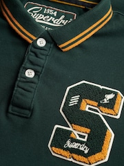Superdry Vintage Athletic Patch Polo Shirt - تصویر 7 از 7