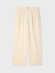 Weiß - PS Paul Smith Relaxed-Fit-Hose mit Doppelbundfalte - Bild 5 von 9