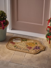 Natural Shaped Cheeseboard Coir Doormat - Image 2 of 5