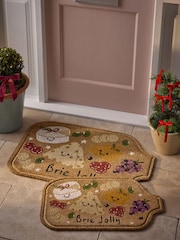 Natural Shaped Cheeseboard Coir Doormat - Image 3 of 5