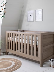 Tutti Bambini Oak 3 Piece Modena Nursery Furniture Set - Image 3 of 10